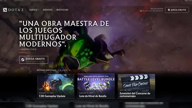 dota 2 parche 7.30 espanol traducido latinoamerica