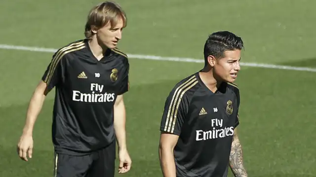 Este 26 de marzo Luka Modric se enfrentará a James Rodríguez. Foto: Marca