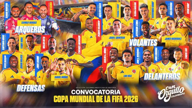 Lista de convocados de Colombia para el Mundial. Lista de convocados de Colombia para el Mundial.