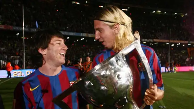 Maxi López ganó la Champions League con el Barcelona Maxi López ganó la Champions League con el Barcelona