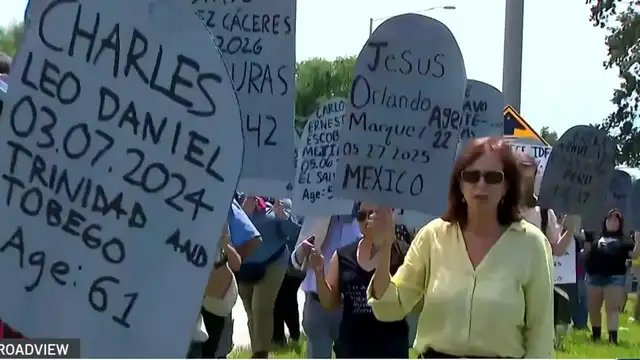 Inmigrantes detenidos por ICE Inmigrantes detenidos por ICE