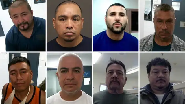 ICE detiene a inmigrantes en Texas ICE detiene a inmigrantes en Texas