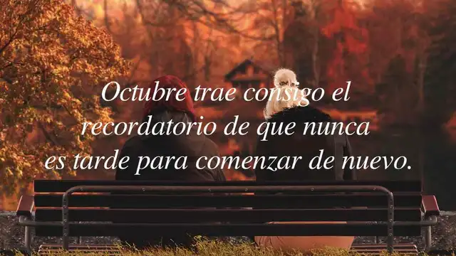 Frase motivadora de octubre 