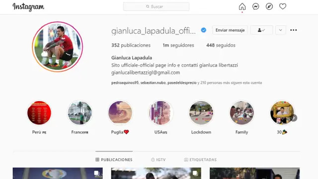 Gianluca Lapadula atraviesa un buen momento con la Selección Peruana.    