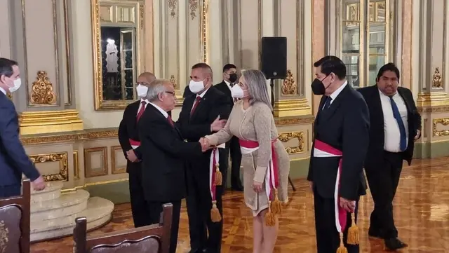 juramentación ministros de estado pedro castillo