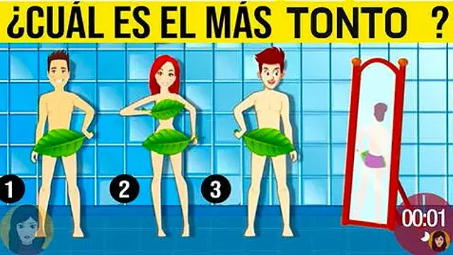 ¿Quién es el menos inteligente? responde en 6 segundos