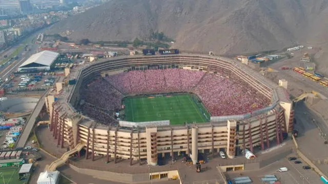 Estadio Monumental durante la final de la Copa Libertadores 2019.   