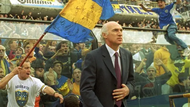 Bianchi ganó tres Copas Libertadores con Boca Juniors.   
