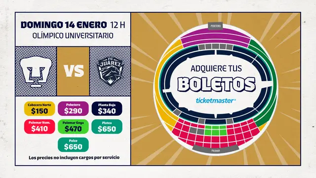 Pumas vs Juárez