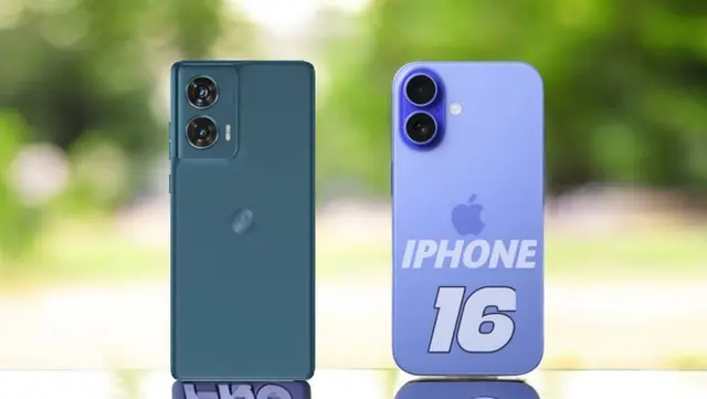 Motorola Edge 50 vs. iPhone 16