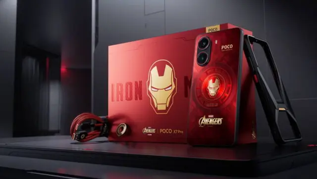 POCO X7 Pro Iron Man