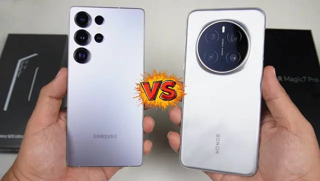 Galaxy S25 Ultra y Honor Magic 7 Pro