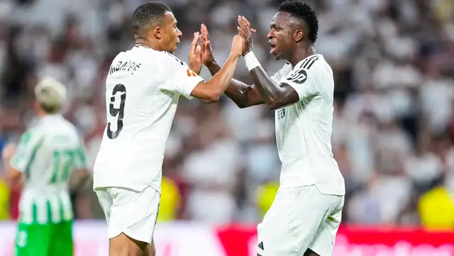 Vinicius Jr. enfrentará a Kylian Mbappé en el Francia vs Brasil. Foto: AFP