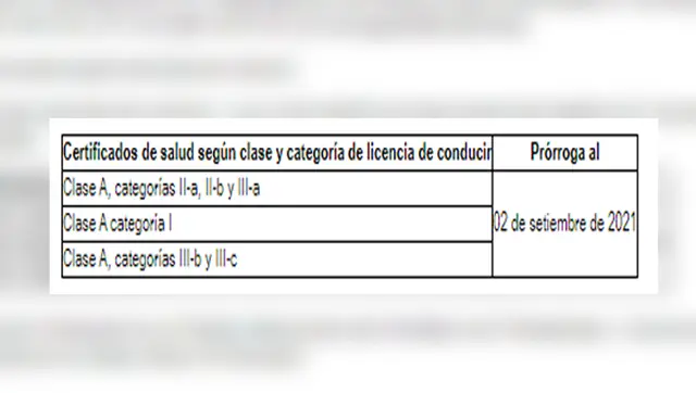 Conoce hasta qué fecha es la prórroga según clase y categoría / FOTO: El Peruano   