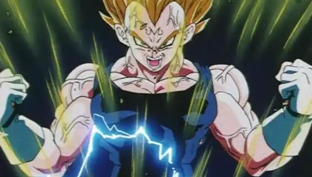 Vegeta en Super Saiyajin