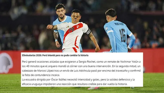 Perú vs Uruguay