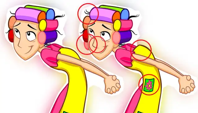 Solución al acertijo visual de Doña Florinda