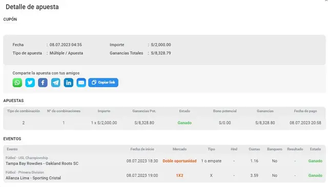 apuesta