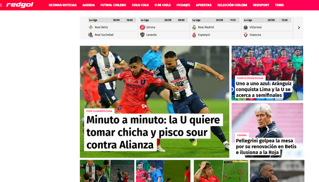 alianza lima vs u. de chile