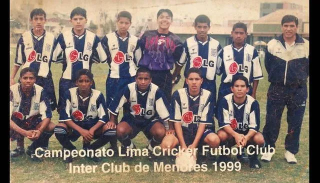 Paolo Guerrero en menores de Alianza Paolo Guerrero en menores de Alianza
