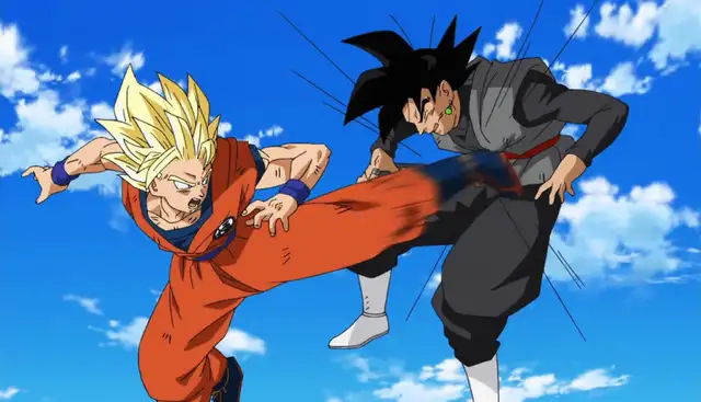 Dragon Ball Super, Gokú, Zamasu Dragon Ball Super, Gokú, Zamasu