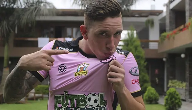  Jhon Mondragón con la camiseta de Sport Boys en 2019.   
