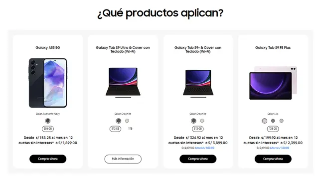  Así funciona el EcoCanje de Samsung. Foto: captura.    