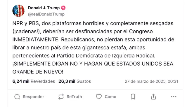 Donald Trump Emisoras radiales