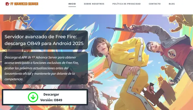 Free Fire Advance Server