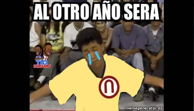 Los internautas señalan que la U no campeonará este año. Foto: Tío Farfanov   