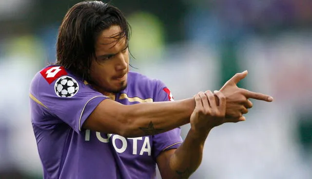 Juan Manuel Vargas jugó en varios equipos de Europa como Catania, Fiorentina, Genova y Betis    
