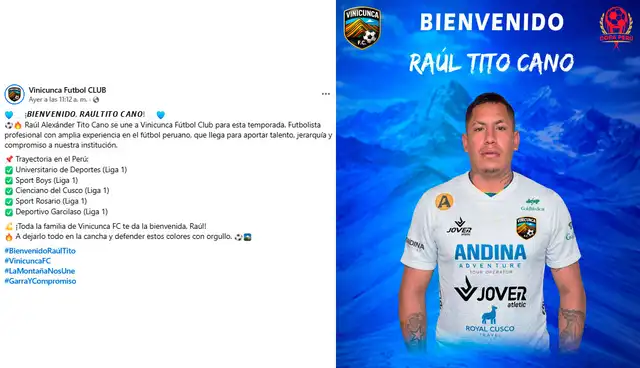 Raúl Tito, Vinicunca FC