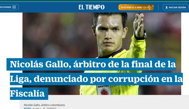 Nicolás Gallo acusado de corrupción