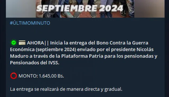 Bono Guerra Económica Bono Guerra Económica