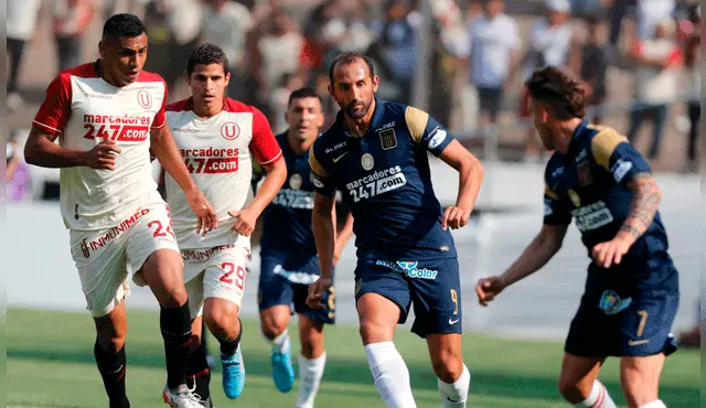 Alianza Lima vs. Universitario en el 2022.