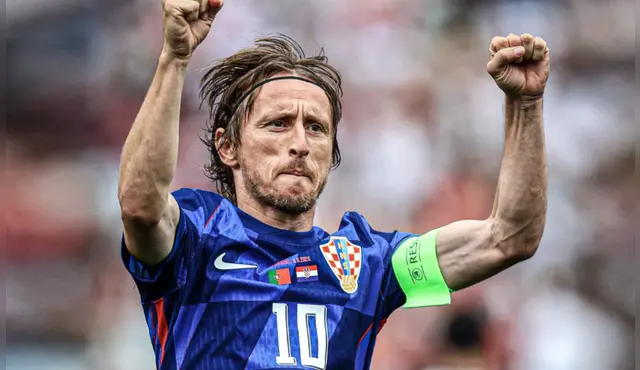 Luka Modric buscará sacar adelante a su querida Croacia en la Euro.   