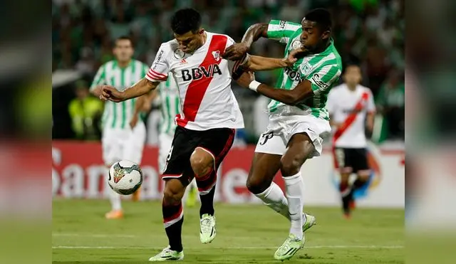River Plate vs. Atlético Nacional: Teo Gutiérrez es la principal referencia ofensiva de los Millonarios.