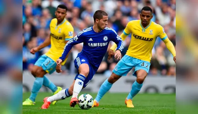 Chelsea vs. Crystal Palace: Eden Hazard marcó el gol de los 'blues' que le asegura la Premier League.