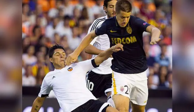Valencia vs. Mónaco EN VIVO: Los 'Che' igualan 1-1 en los play-offs de la Champions League
