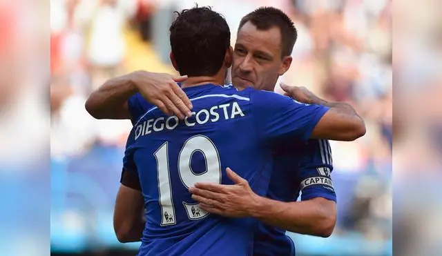 Chelsea: John Terry y Diego Costa tuvieron riña en presencia de José Mourinho.