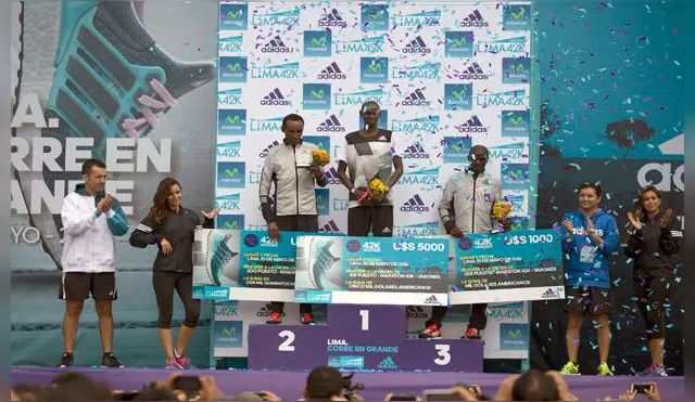Los africanos nos invadieron y se llevaron las medallas de la 42K.