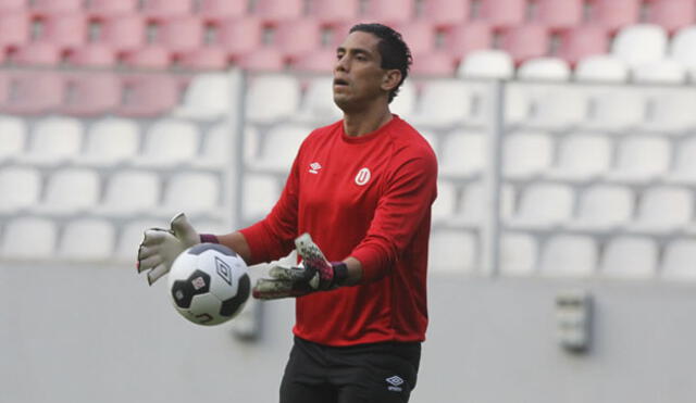 Golero de 30 años debutó en la 'U' el 2007 