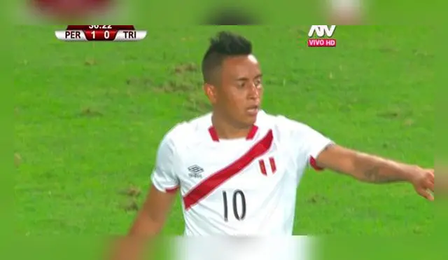 Perú vs. Trinidad y Tobago: Christian Cueva que lo deja fino para la Copa América Centenari