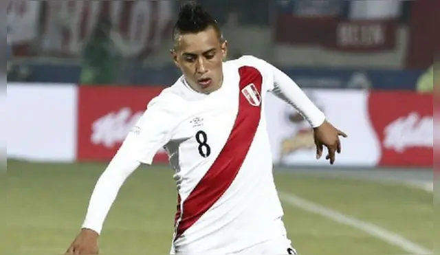 Christian Cueva será el '10' en la Copa América Centenario.