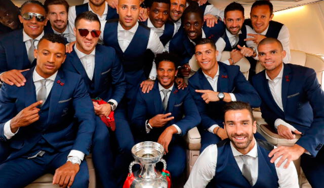 Cristiano Ronaldo y la selección de Portugal llegó a Lisboa y desató la algarabía entre los hinchas