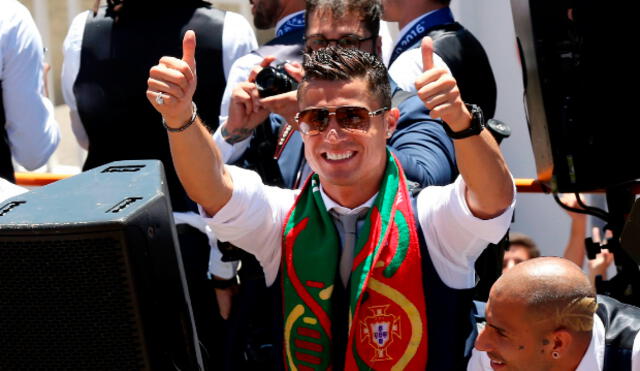 Cristiano Ronaldo y la selección de Portugal llegó a Lisboa y desató la algarabía entre los hinchas