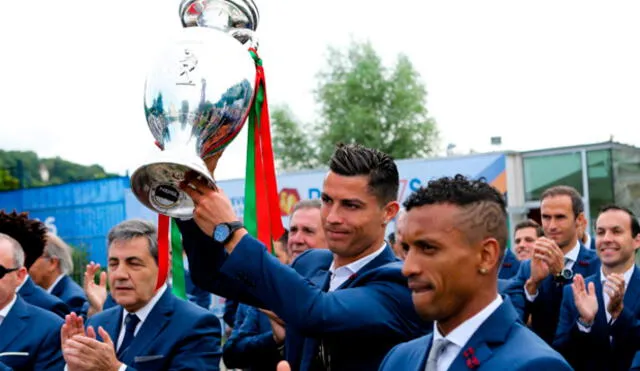 Cristiano Ronaldo y la selección de Portugal llegó a Lisboa y desató la algarabía entre los hinchas