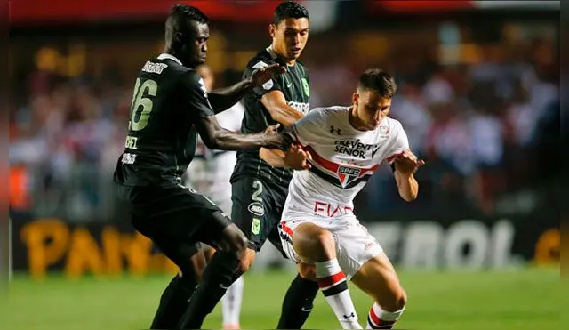 Atlético Nacional vs. Sao Paulo EN VIVO ONLINE: chocan por el pase a final de Copa Libertadores