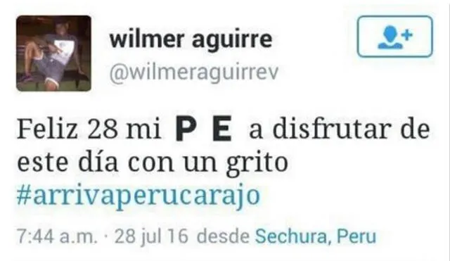 El blooper de Wilmer Aguirre en su primer mensaje por Fiestas Patrias.