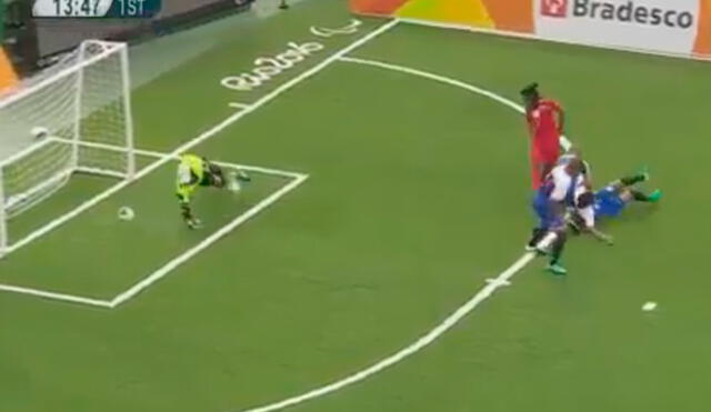 Juegos Paralímpicos 2016 regala emociones por doquier. Un claro ejemplo es el gol de un invidente al estilo de Lionel Messi.
